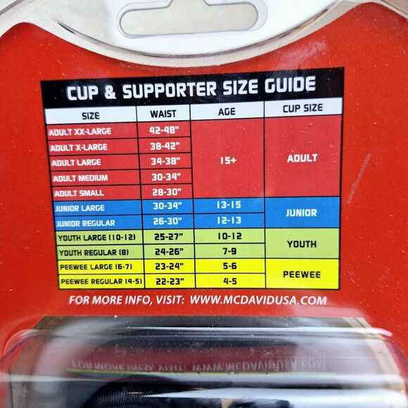 McDavid Compression Short & Adult Flexcup 9255CFR Adult Large 6" Inseam 34-38 - Picture 4 of 6